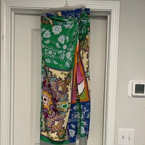 Bailey 44 Multicolor Paisley Wrap Skirt